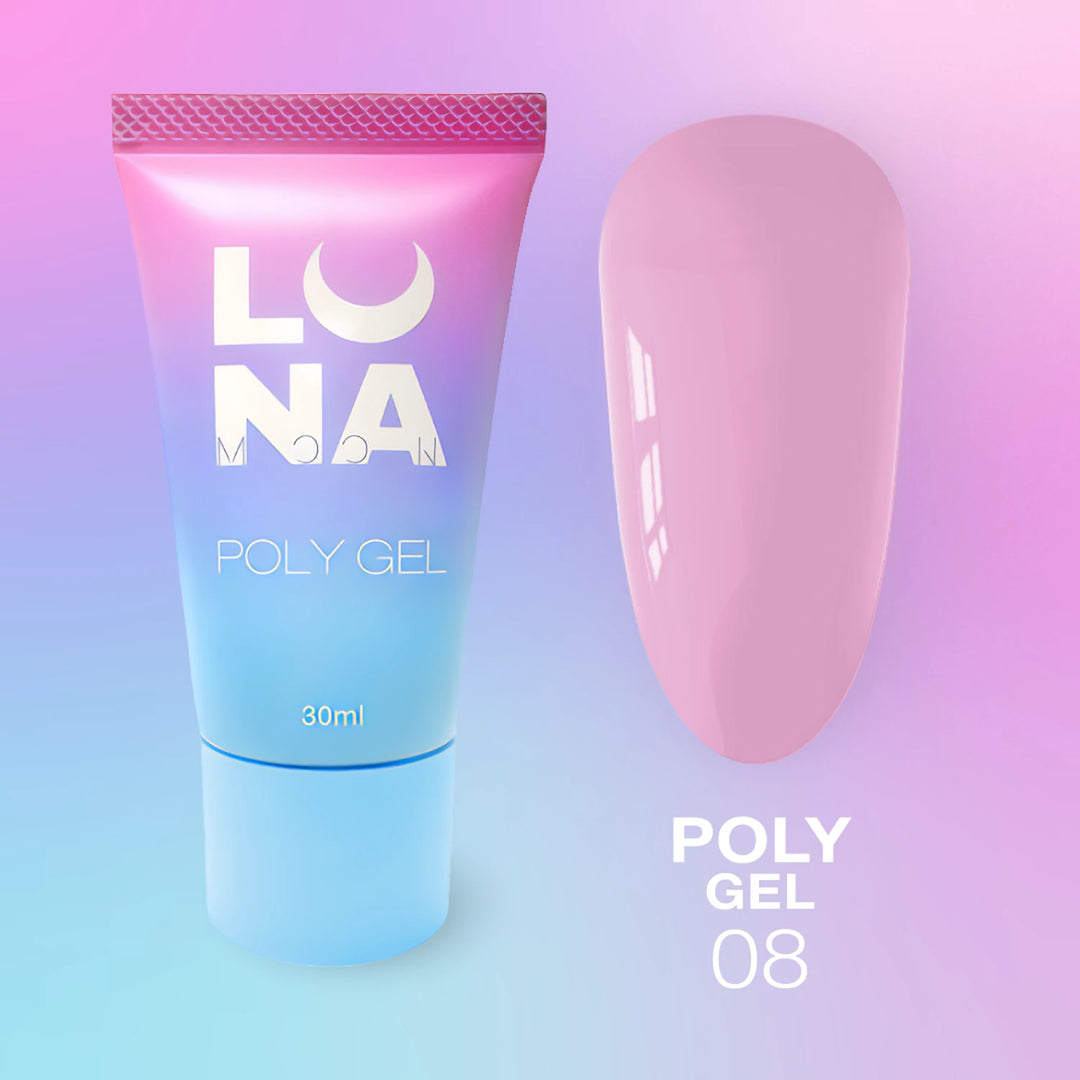 LUNA Poly Gel 08, 30 мл