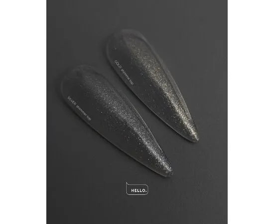 HEYLOVE Gold Shimmer Top Coat, 15 ml