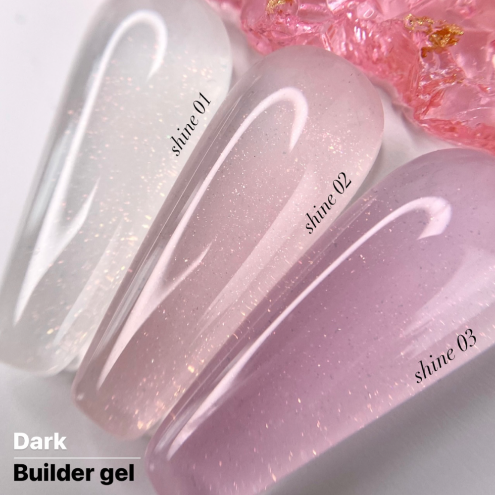 DARK BUILDER SHINE GEL №02, 30 ML