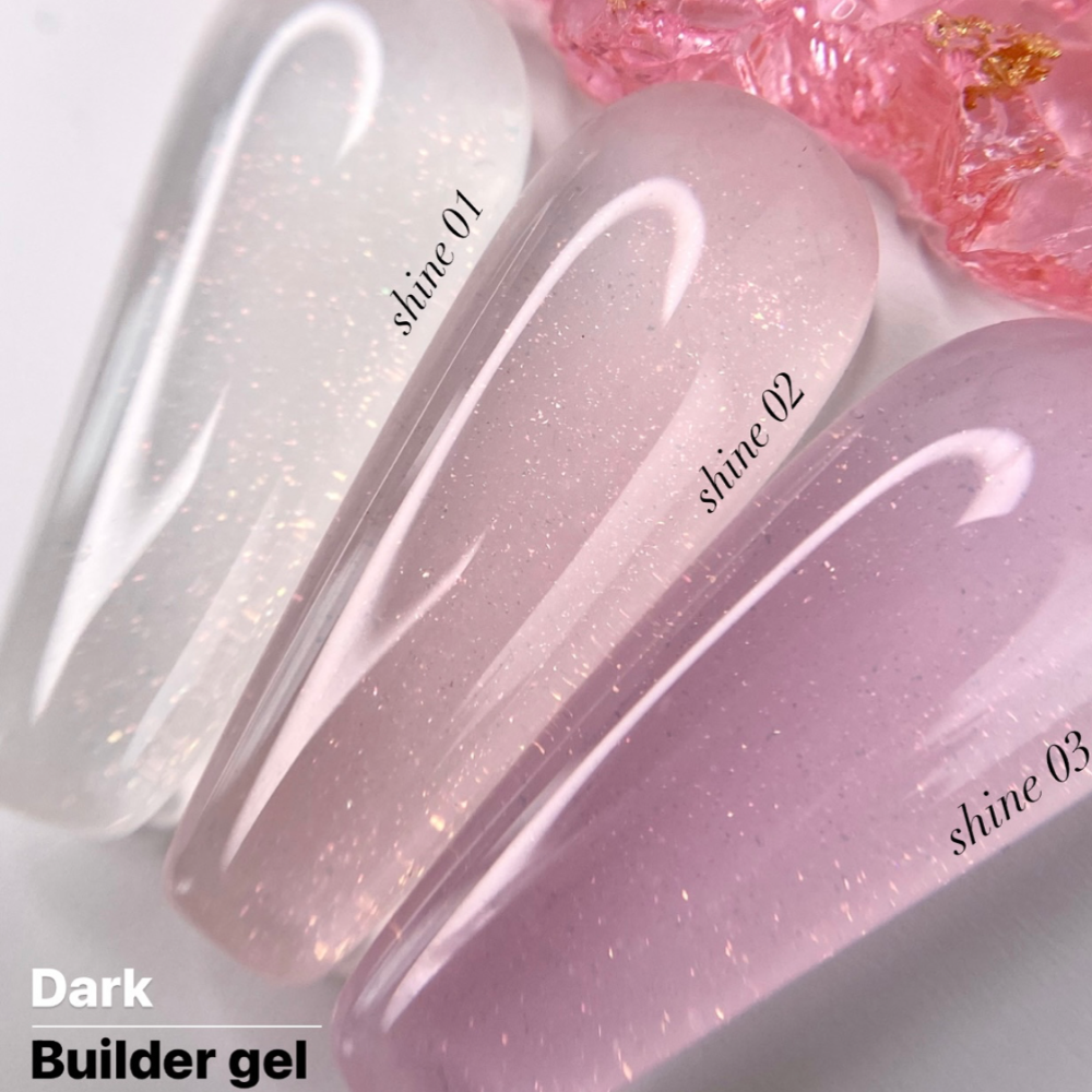 DARK BUILDER SHINE GEL №03, 30 ML