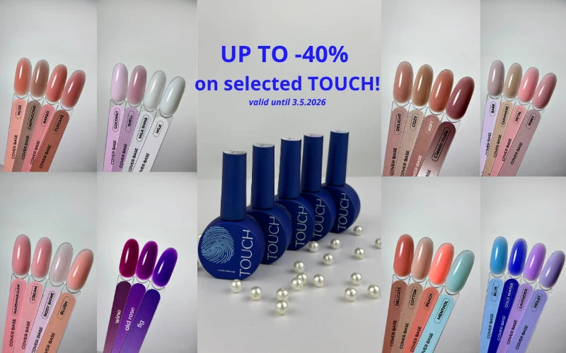 TOUCH professional gel nail polishes – sale