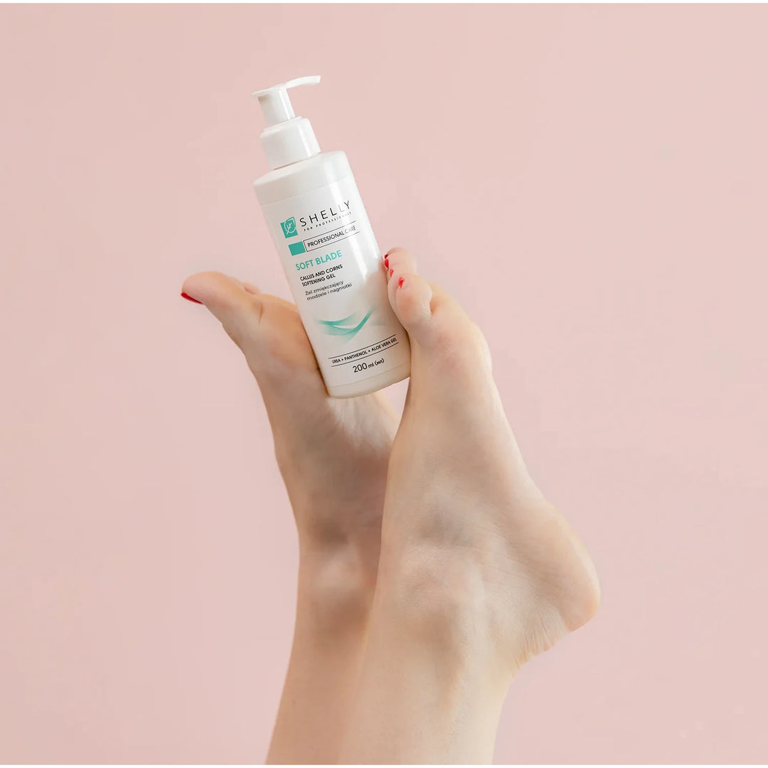 SHELLY Soft Blade Gel zur Erweichung von Hornhaut und Hühneraugen, 200 ml - Foto Nr.3