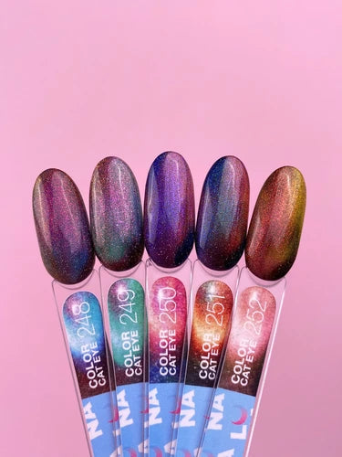 Vernis semi-permanent effet Cat Eye LUNA 251, 8 ml