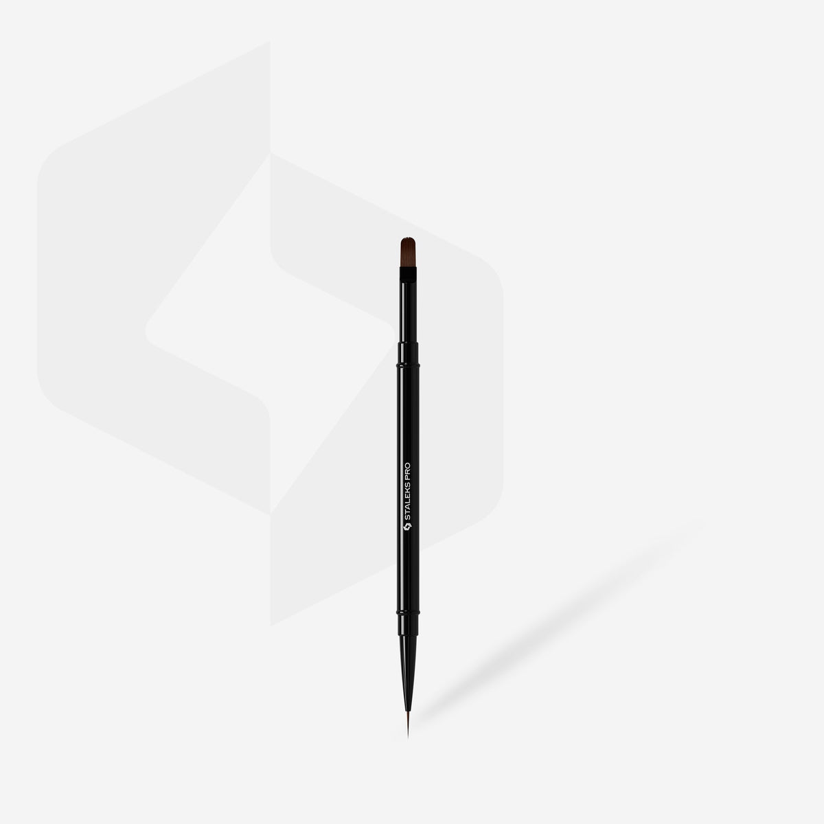 STALEKS PRO Double-Ended Brush EXPERT, Liner 10 mm / Gel 11 mm