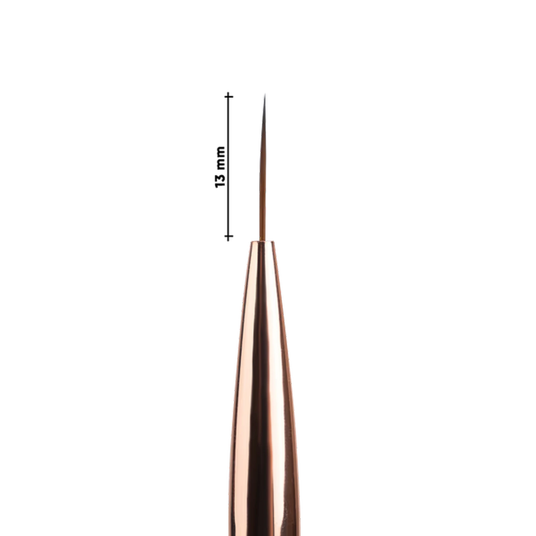 DARK Oboustranný štětec (liner 13 mm + zdobicí kulička 1,2 mm) (nový design)