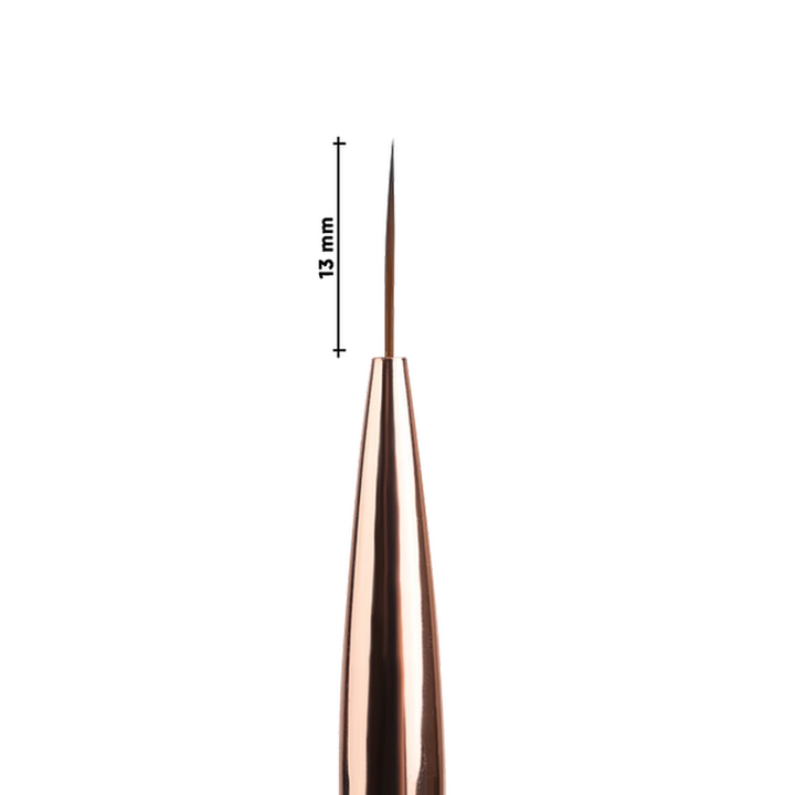 DARK Oboustranný štětec (liner 13 mm + zdobicí kulička 1,2 mm) (nový design)