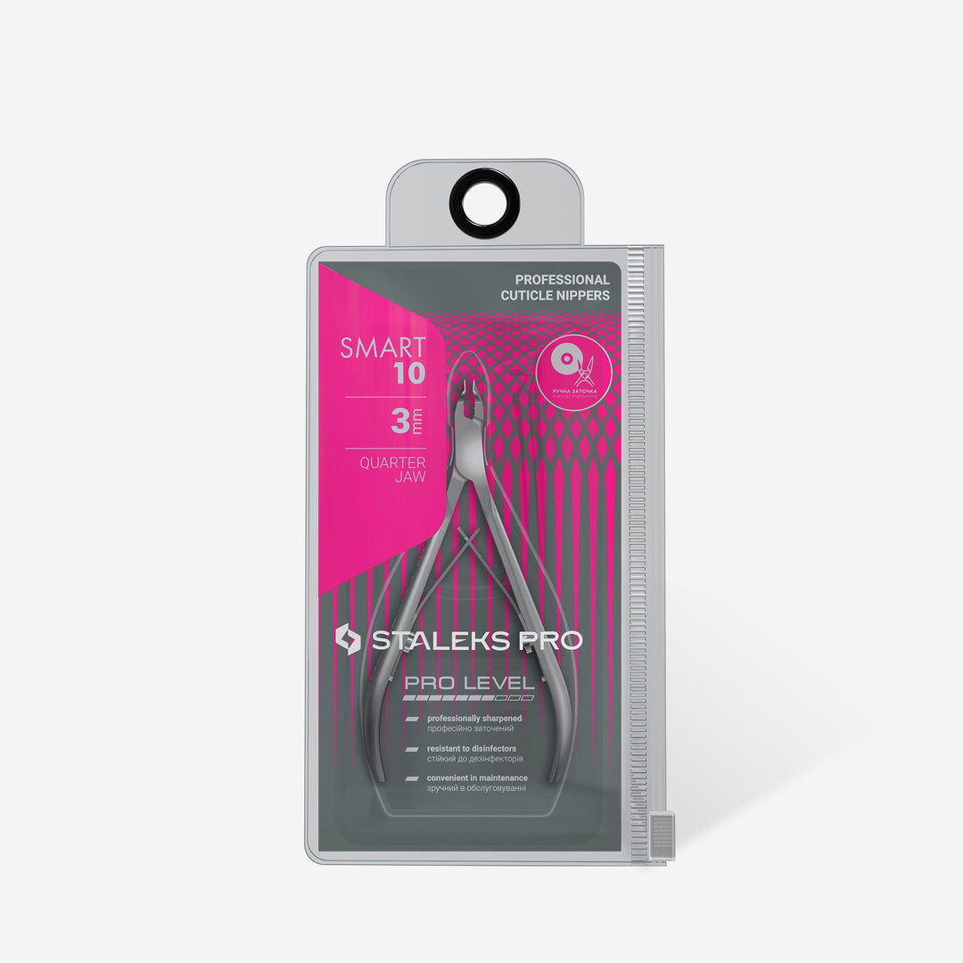 STALEKS PRO Cuticle Nippers SMART 10, 3 mm – additional view
