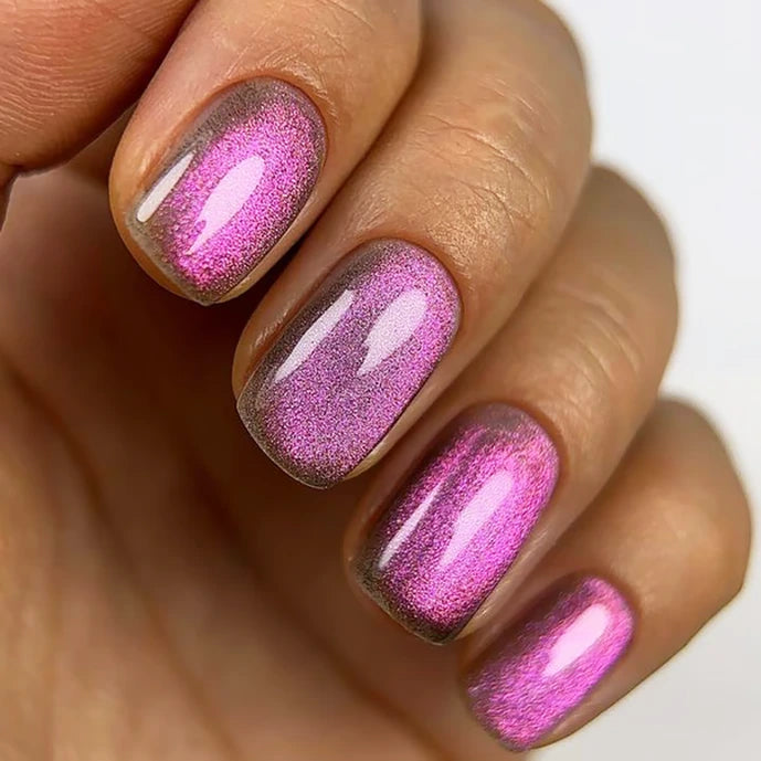 Vernis semi-permanent effet Cat Eye DARK 21, 6 ml