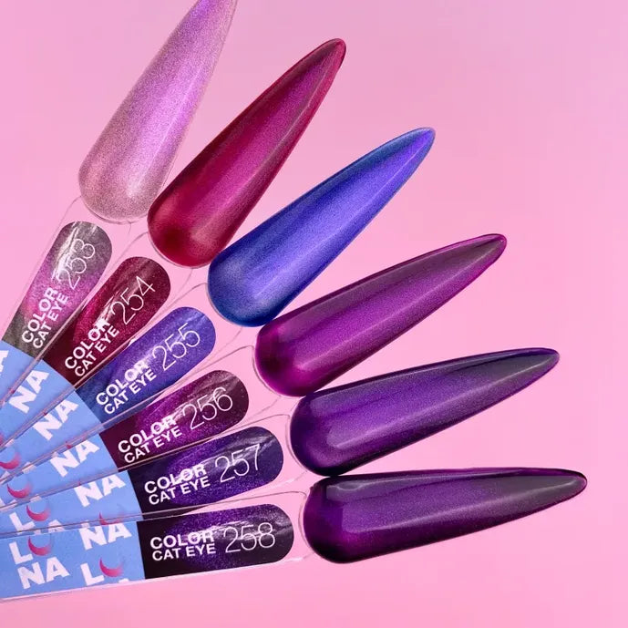 LUNA Gel Polish Color Cat Eye 257, 8 ml