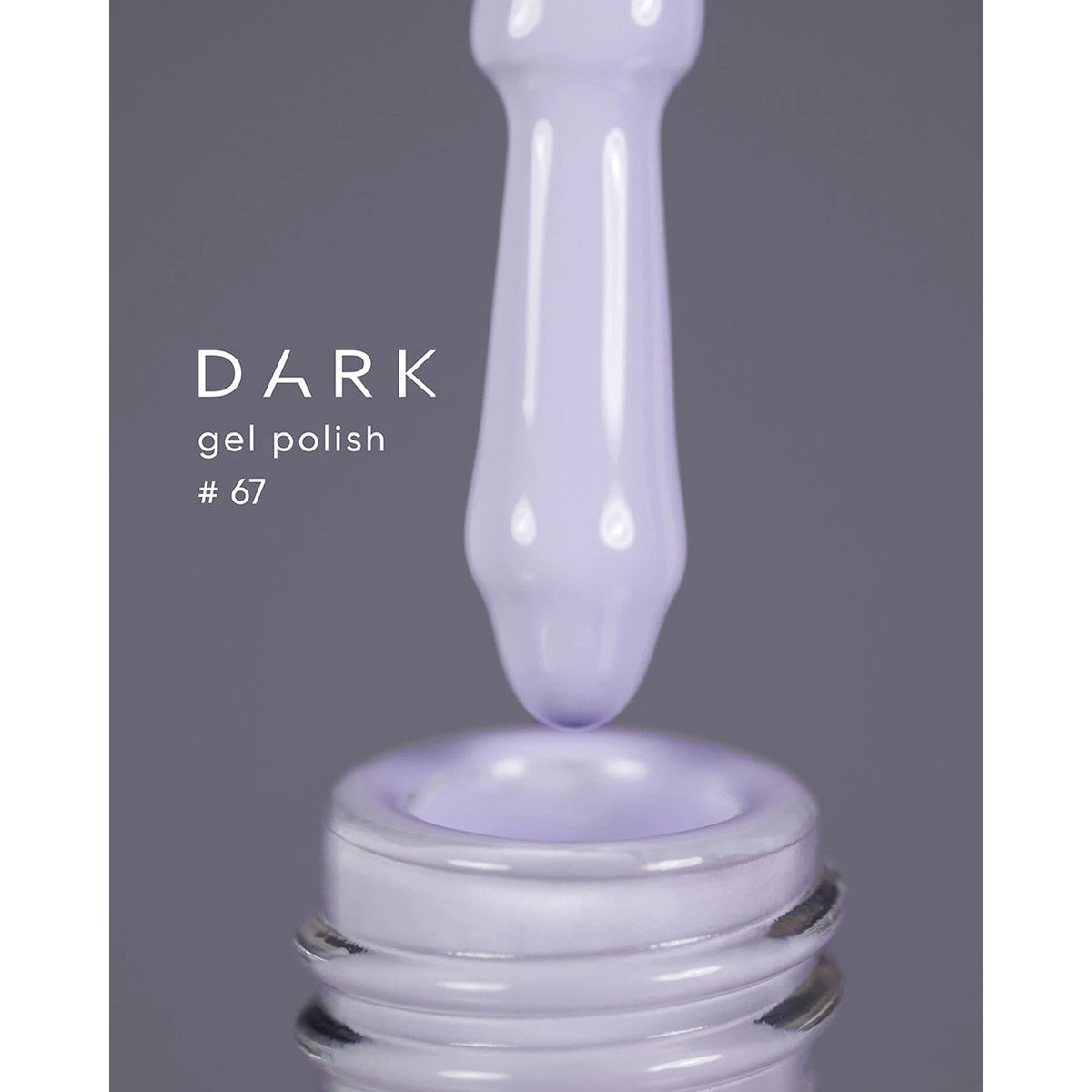 DARK Gel Polish 67 – brush over the bottle