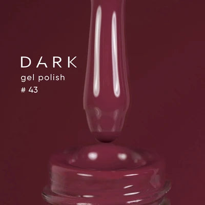 Dark Gel Polish 43, 10 ml