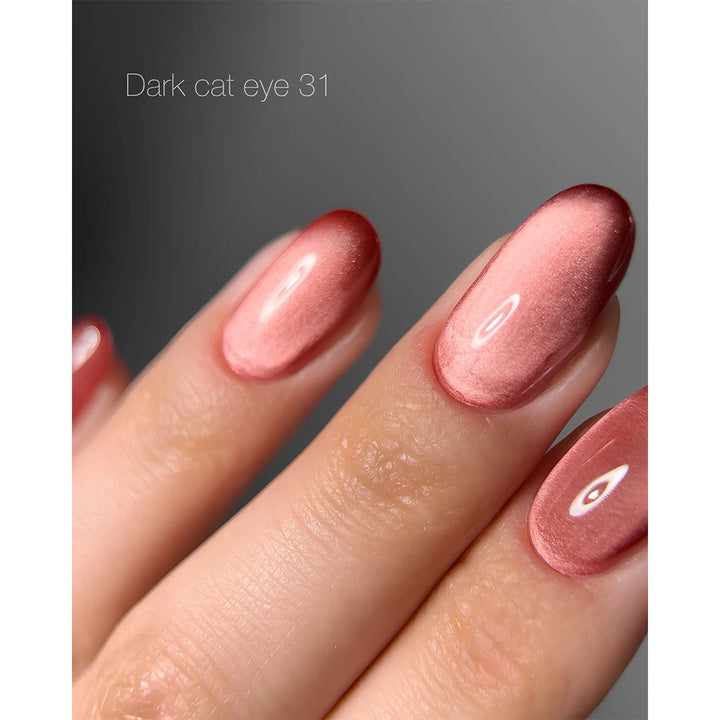 Dark Gel Polish Cat Eye 31, 10 ml