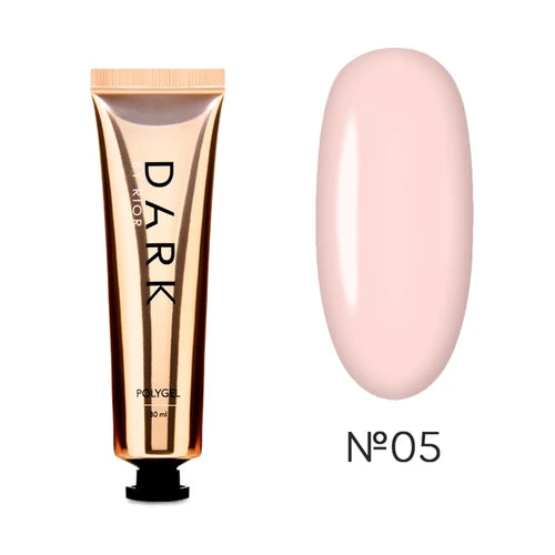 DARK Polygel 05, 30 ml, pink