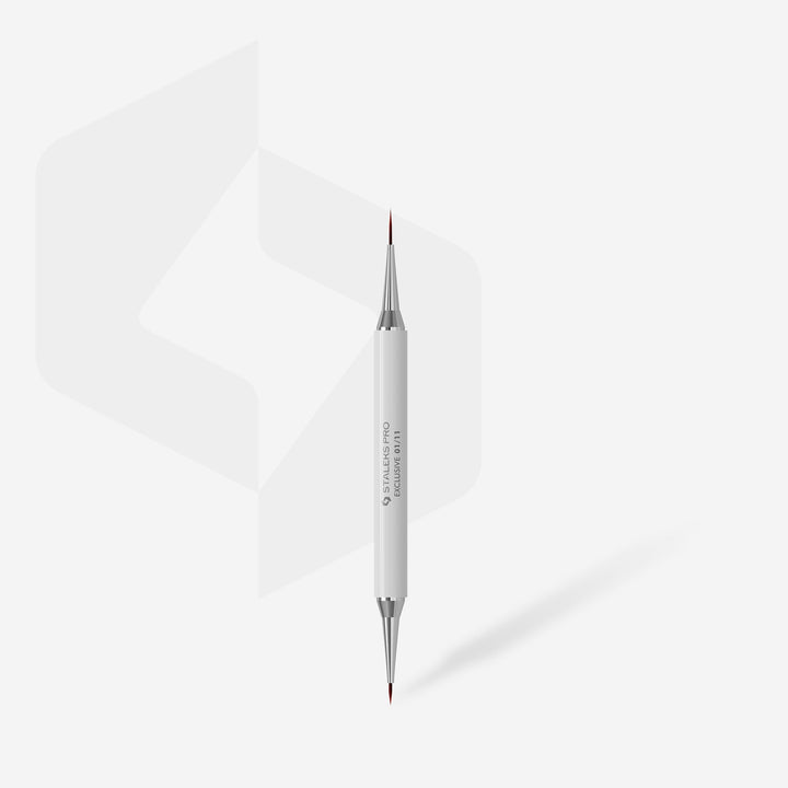 STALEKS PRO Double-Ended Brush EXCLUSIVE, Liner 7 mm / Liner 12 mm