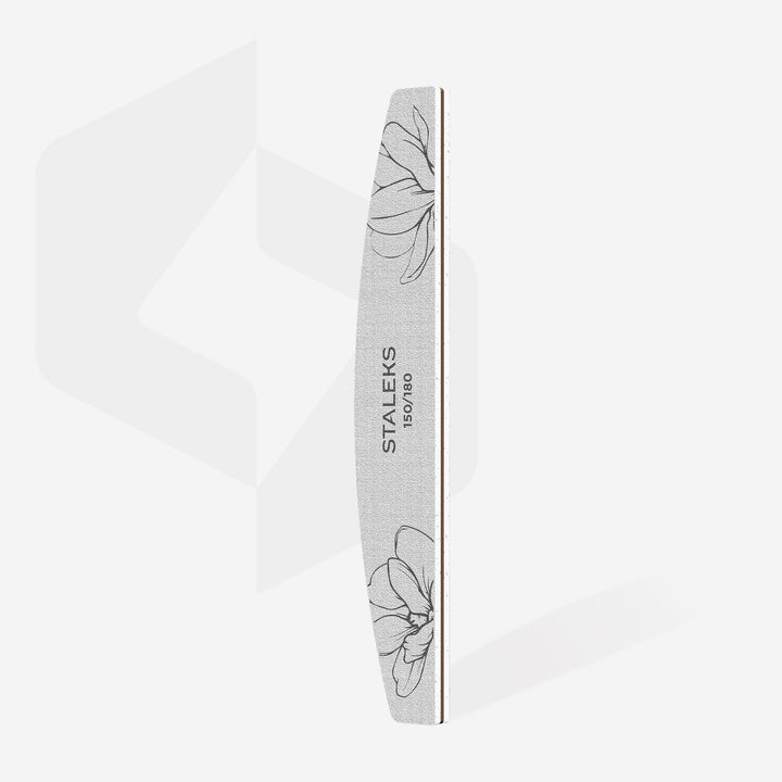 STALEKS PRO Crescent Mineral Nail File EXPERT 40, 150/180 grit (25 pcs)