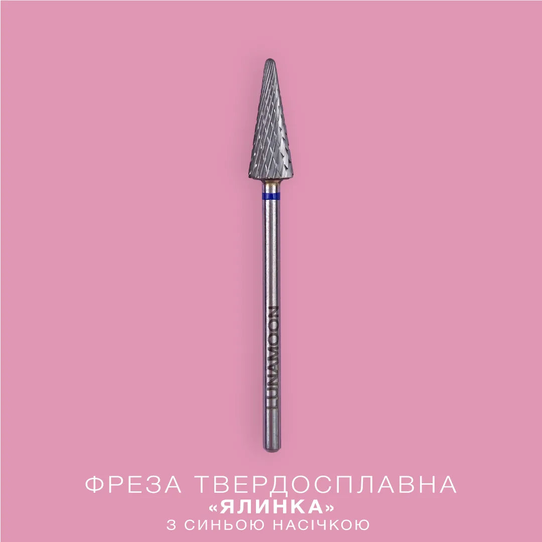 LUNA carbide drill bit Herringbone with blue cut, 4.1 mm