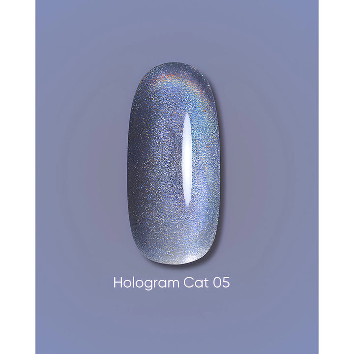 Dark Gel Polish Hologram Cat 05, 6 ml