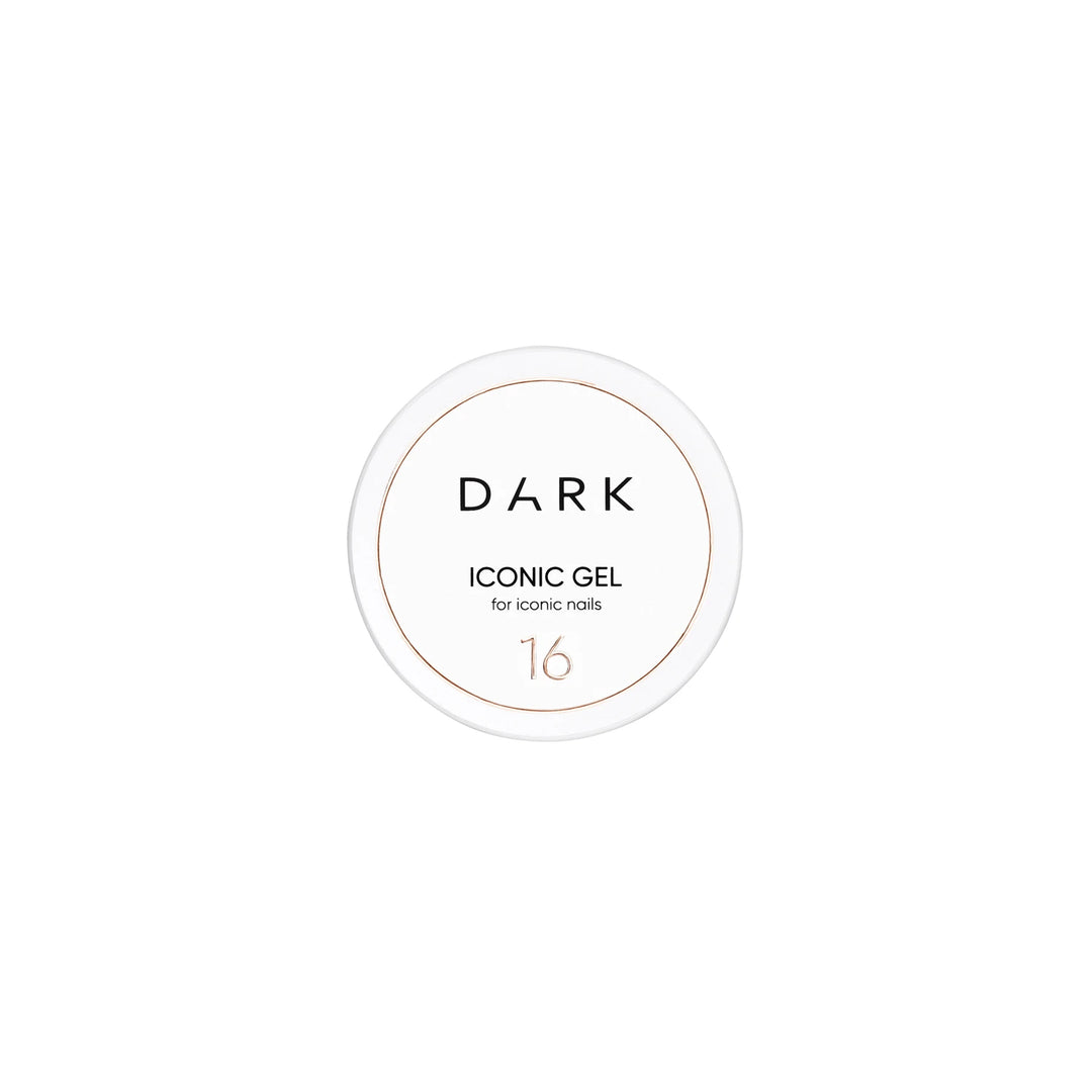 Dark Iconic Gel 16, 15 ml - Photo №4