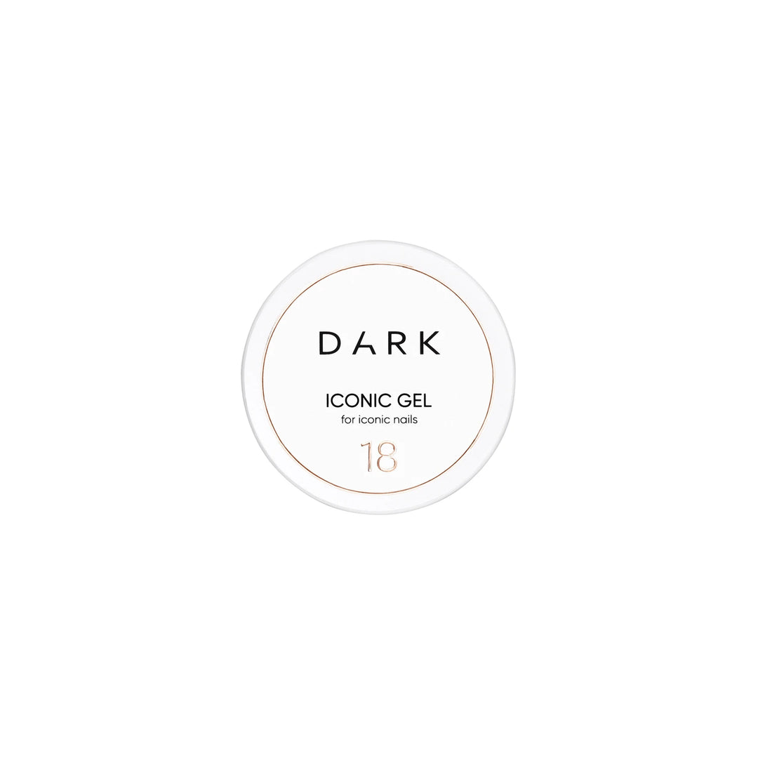 Dark Iconic Gel 18, 15 ml - Photo №3