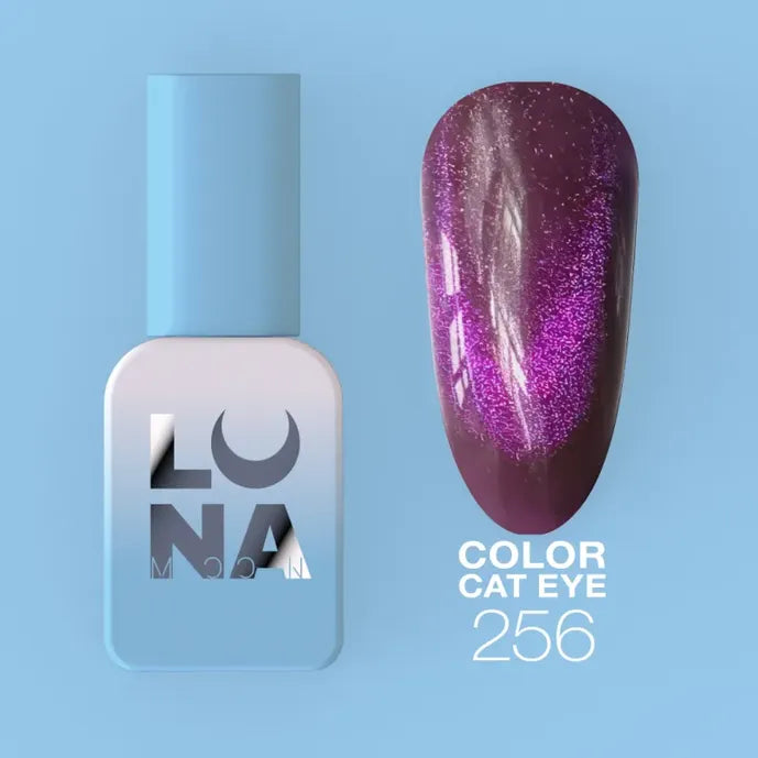 LUNA Gel Polish Color Cat Eye 256, 8 ml
