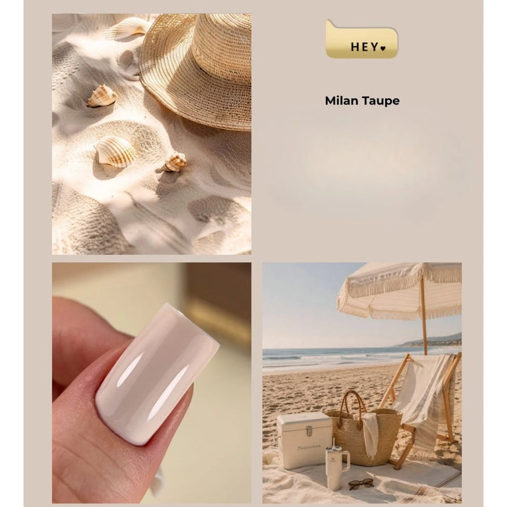 HEYLOVE Gel Polish Milan Taupes, 15 ml