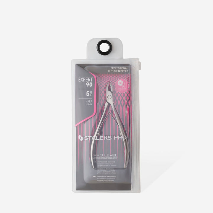 STALEKS PRO Cuticle Nippers EXPERT 90, 5 mm