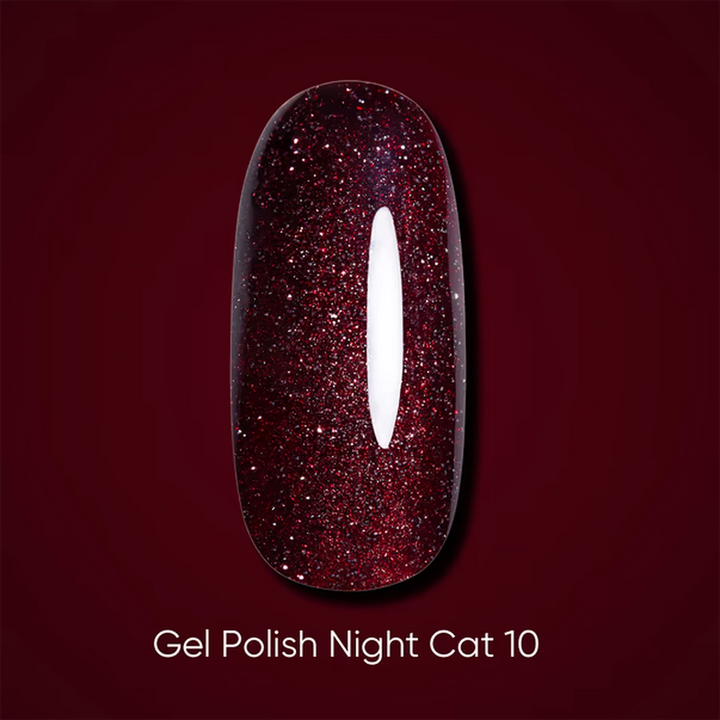 DARK Smalto Gel Nigth Cat Eye 10, 6 ml