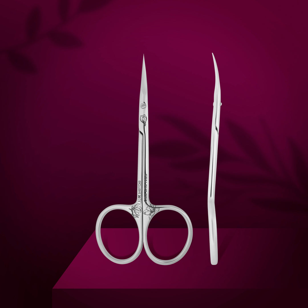 STALEKS PRO Cuticle Scissors EXCLUSIVE 20 TYPE 1 (Magnolia)