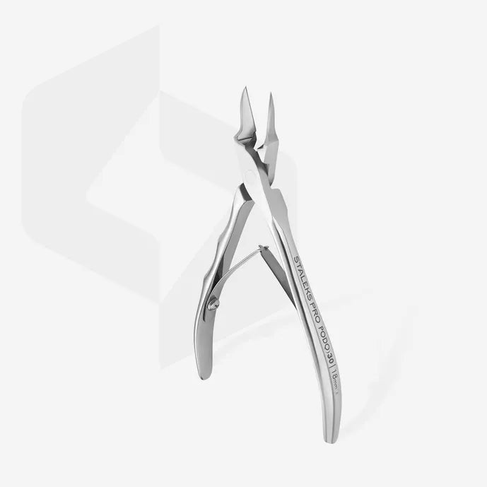 Professional nippers for ingrown nails Staleks PODO 30, 18 mm