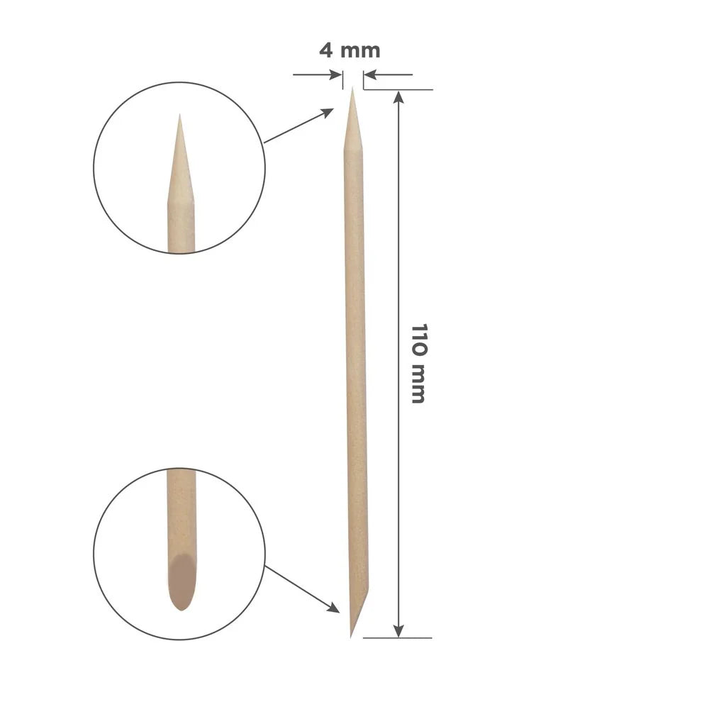 orange stick 110 mm, brand STALEKS