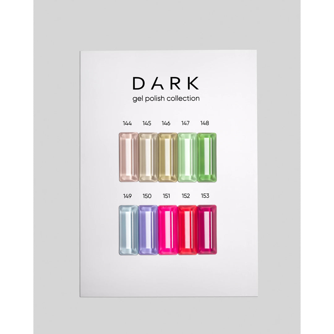 Dark Gel Polish 153, 6 ml - Photo №5