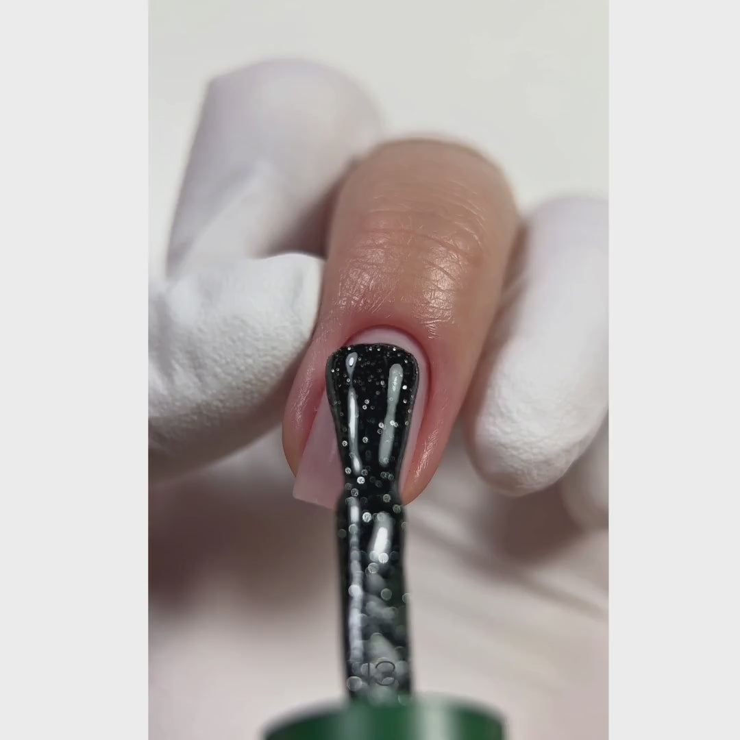 Vernis semi-permanent couleur DARK Flash 13, 10 ml