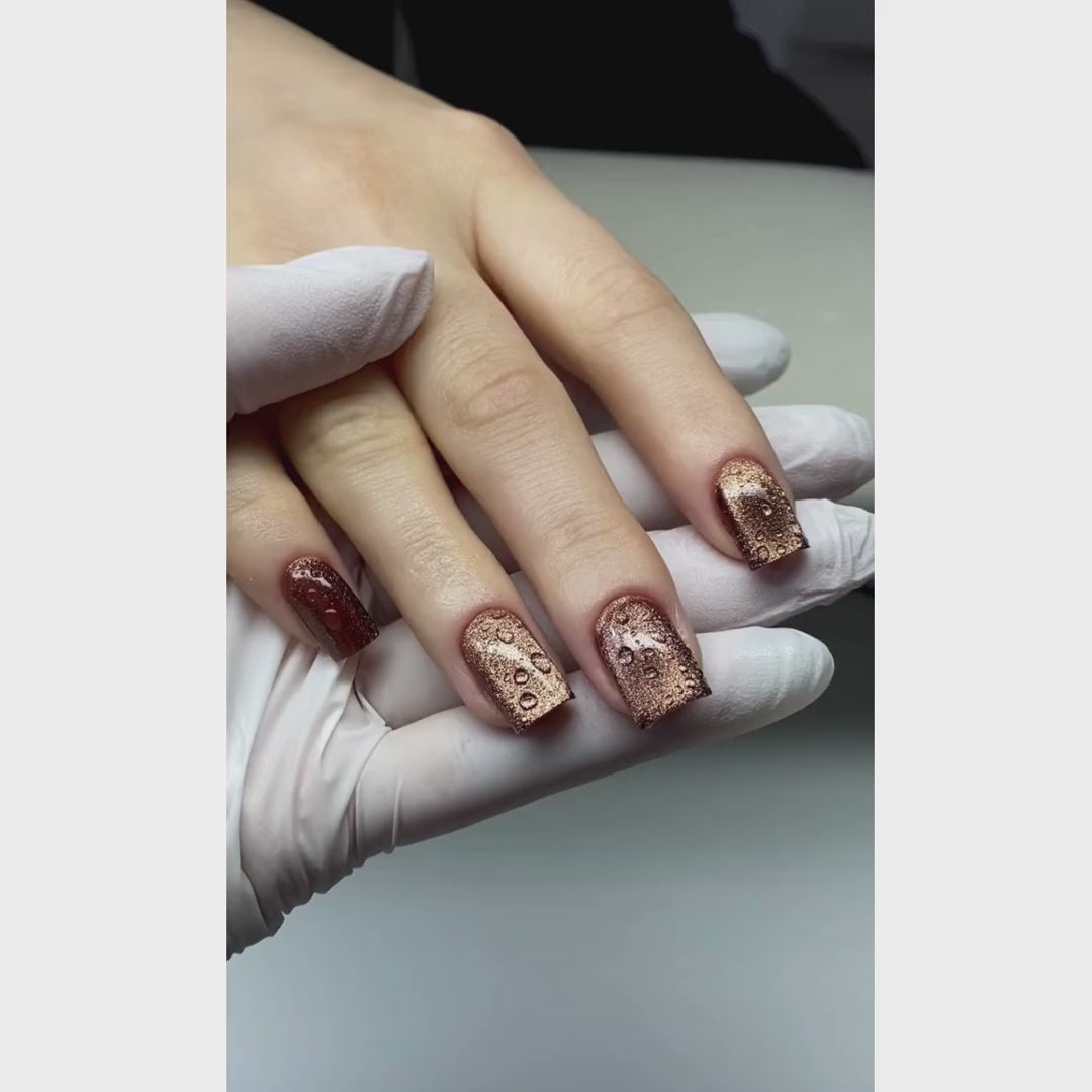 Dark Gel Polish Cat Eye 33, 6 ml
