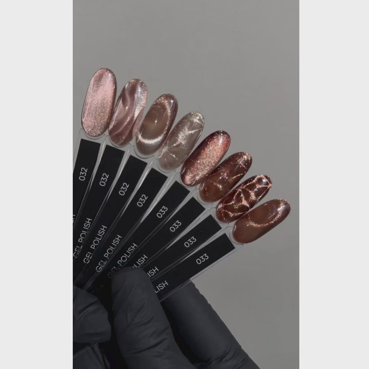 Dark Gel Polish Cat Eye 32, 6 ml
