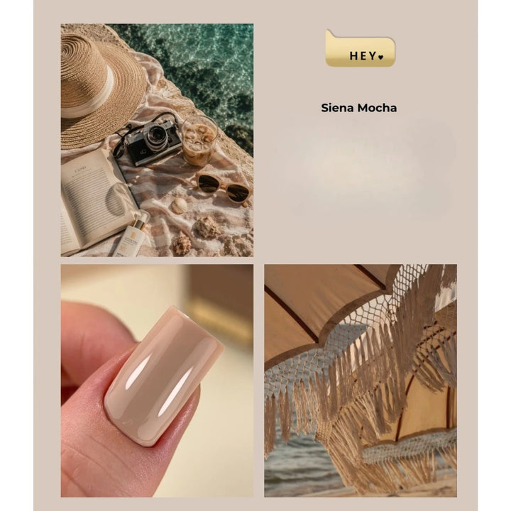 HEYLOVE Gel Polish Siena Mocha, 15 ml