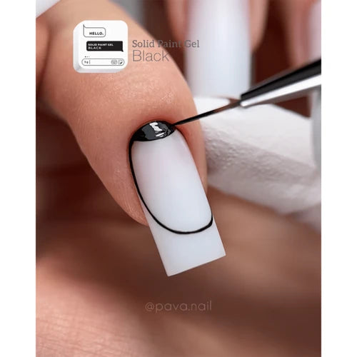 HEYLOVE Solid Paint Gel, BLACK, 5 g - Fotó №4