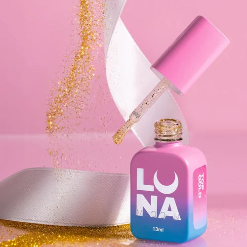 LUNAmoon Top bez lepkavej vrstvy so zlatou fóliou Top Gold, 13 ml